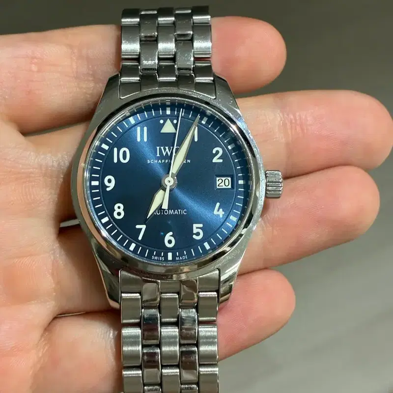 iwc 파일럿36 청판