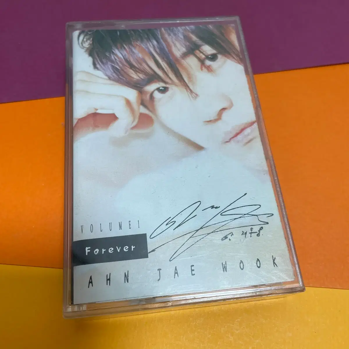 [중고음반/TAPE] 안재욱 1집 Forever 카세트테이프