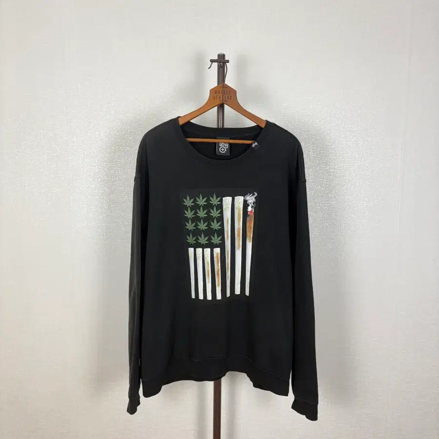 00s LRG 성조기 맨투맨