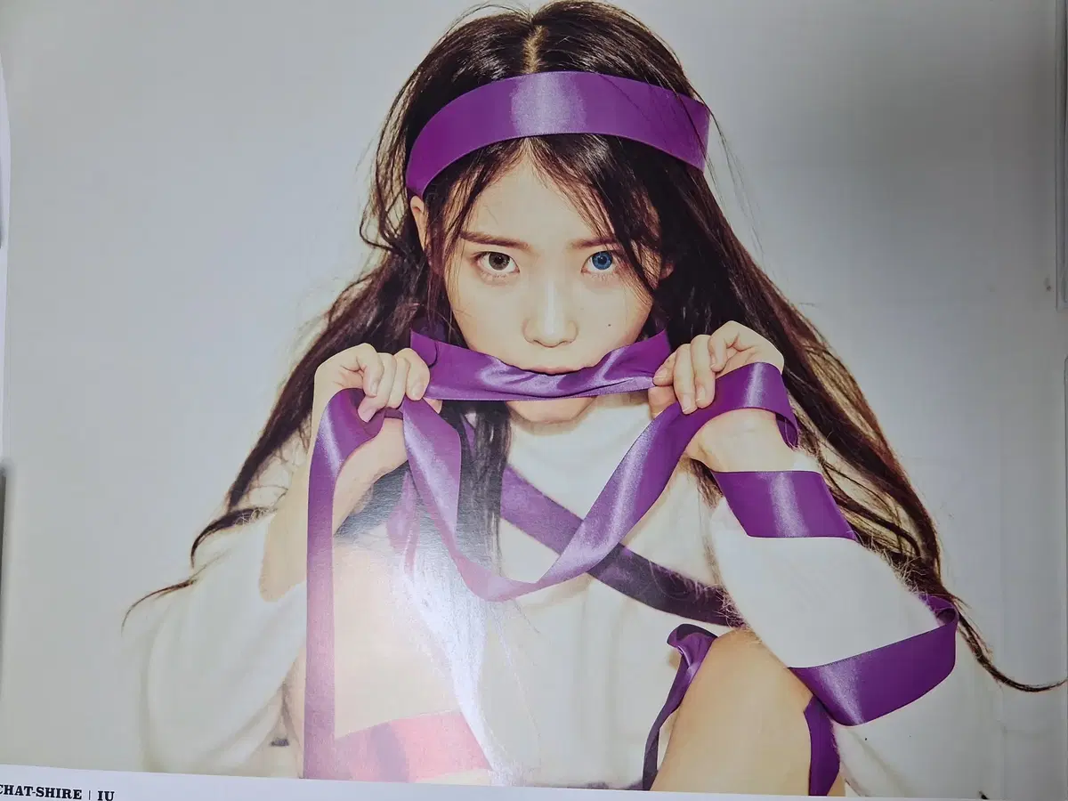 아이유 IU CHAT-SHIRE 챗셔 공식 포스터
