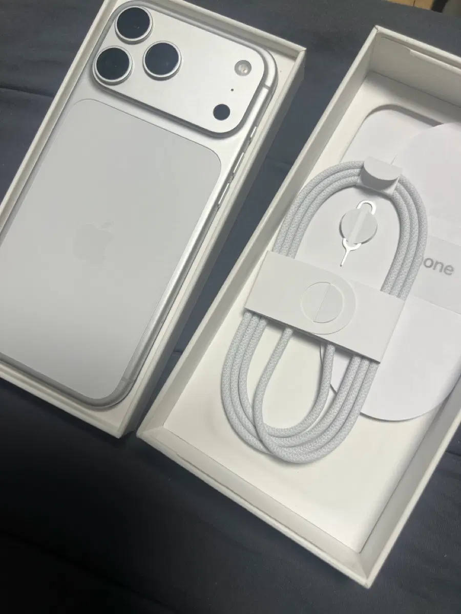 아이폰 17 프로맥스 실버 256GB + 에어팟프로3로 폴드8 자급제 구합니다