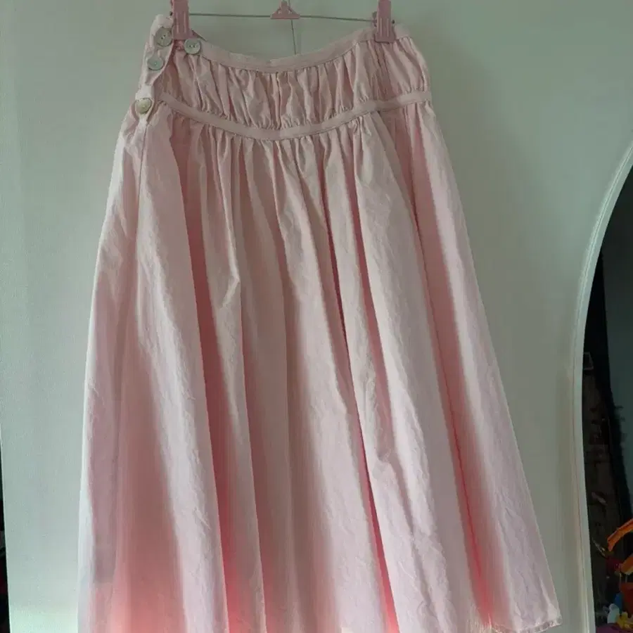 Glowny 글로니 스커트 bloom shirring long skirt s size(시착3회) 오염x 거의 새상품