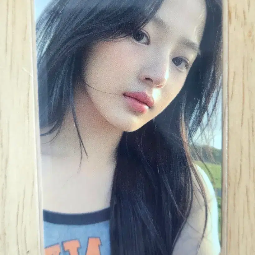 뉴진스 민지 라인프렌즈 팝업스토어 포토카드