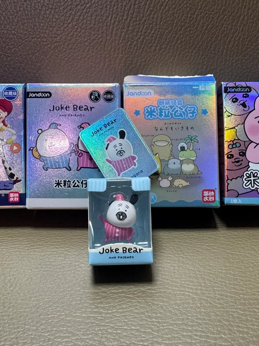 쌀알 피규어 농담곰