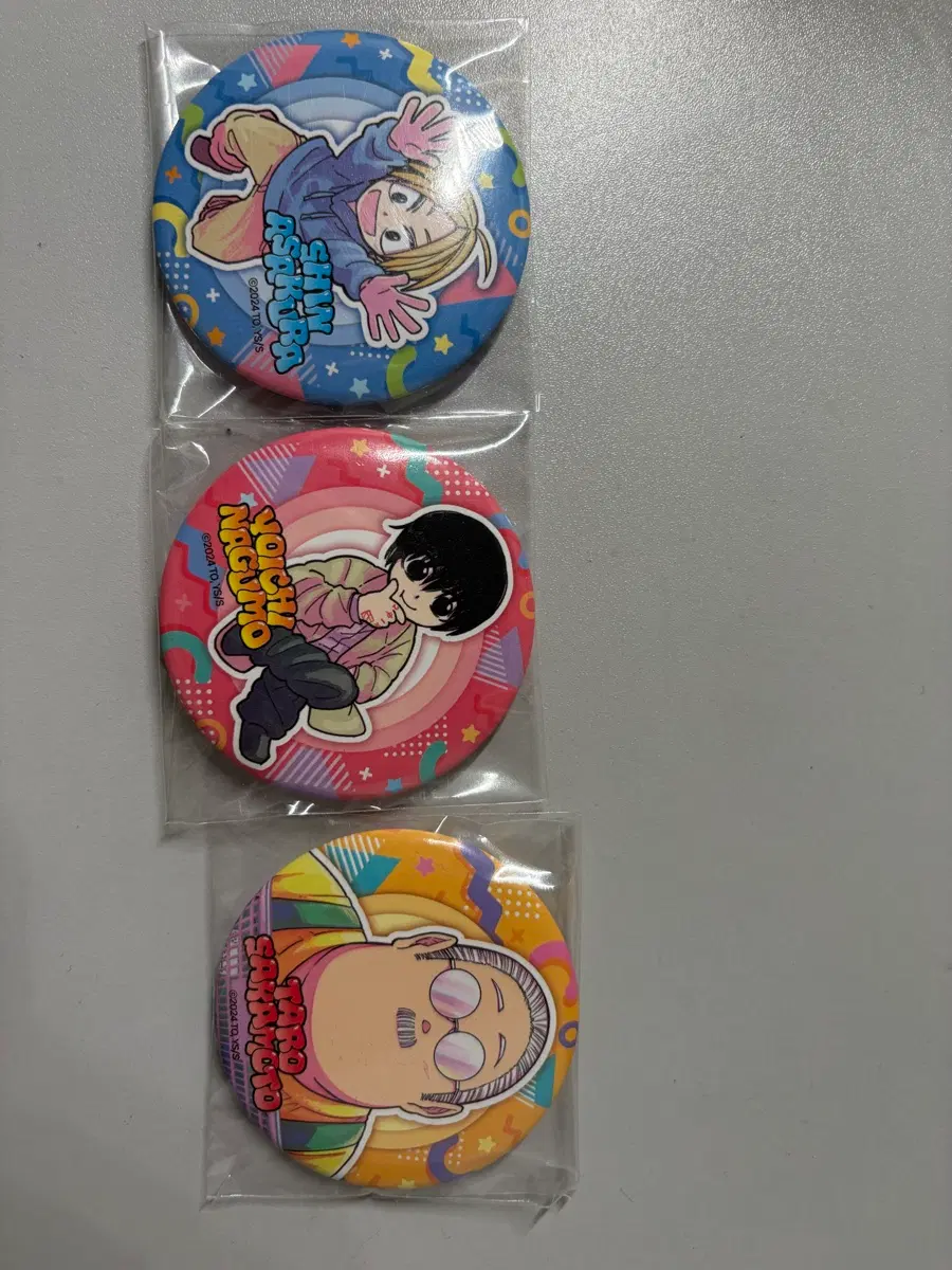 사카모토 데이즈 홀리데이 나구모 신 사카모토 타로 캔 뱃지