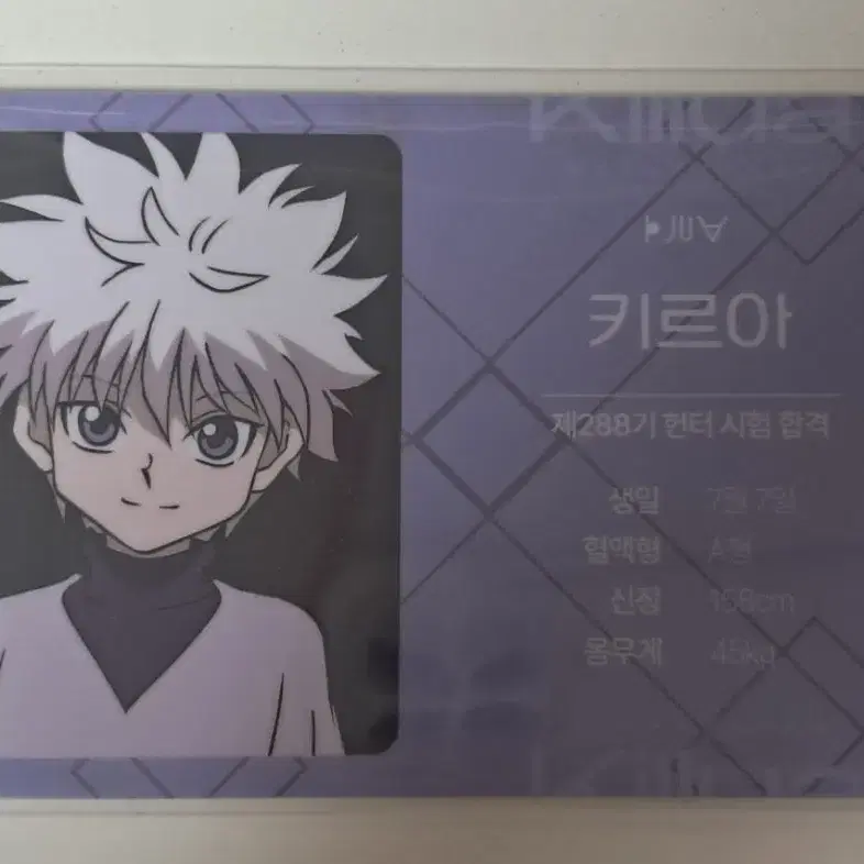 헌터헌터 키르아 카드