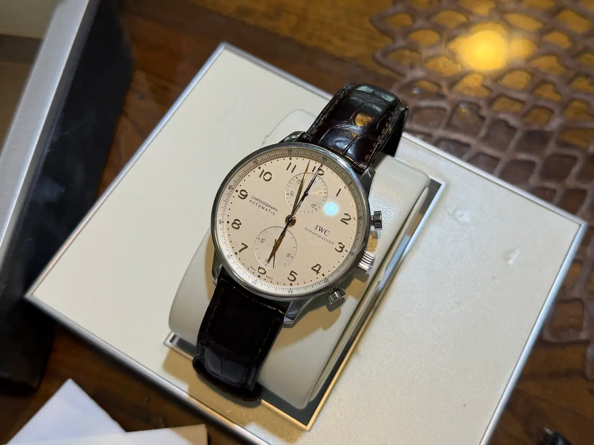 IWC 포르투기저 크로노그래프 IW371445 상태최상