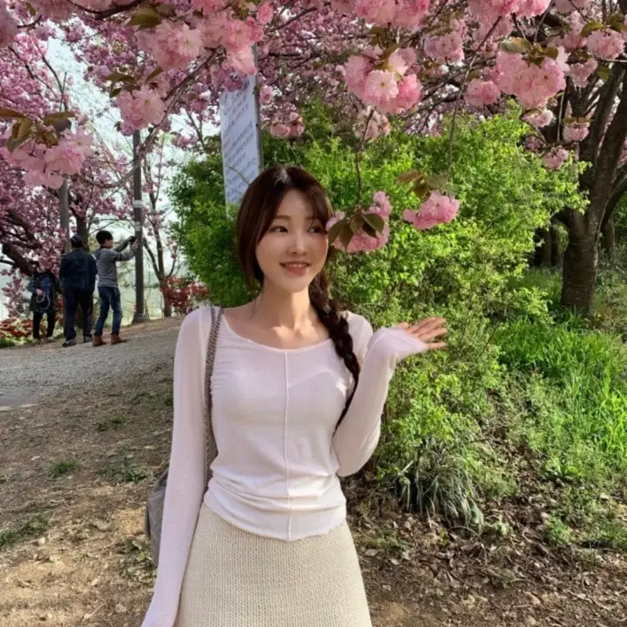 플라보 레이지샵 니트스커트