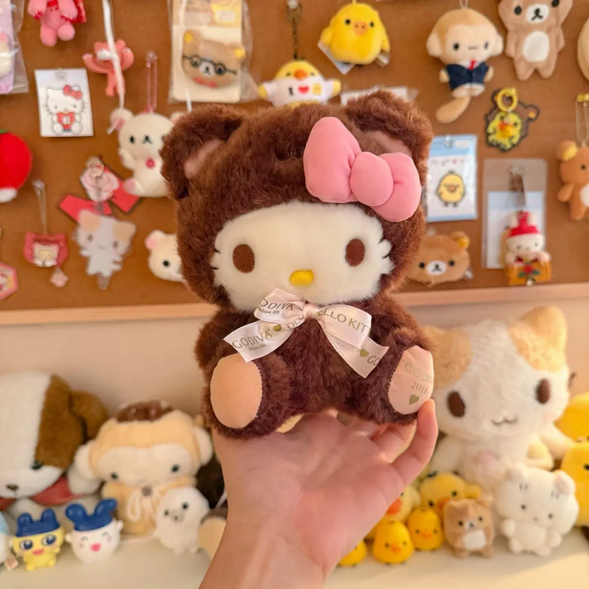 일본 고전 고디바 키티 인형