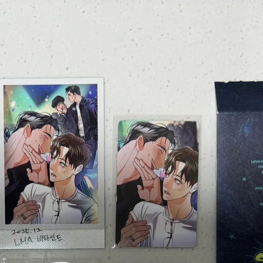 스파클즈 시시포스의 개들 허진우 표구원 크로스오버 비하인드 스냅팩 포토카드 폴라로이드 세트 945 작가 레진코믹스 재이미샵 랜덤 굿즈 커플 포카