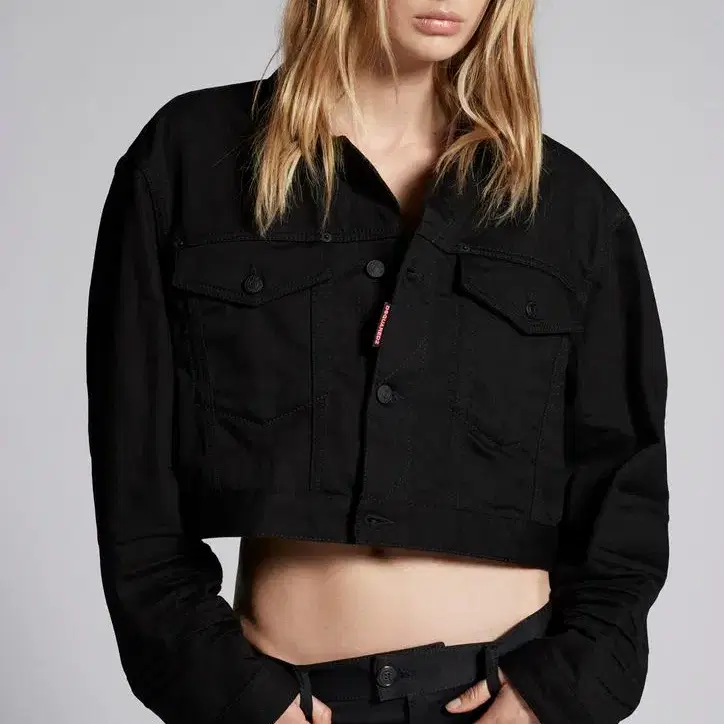 dsquared2 Be Cool Be Nice Oversize Denim Jacket