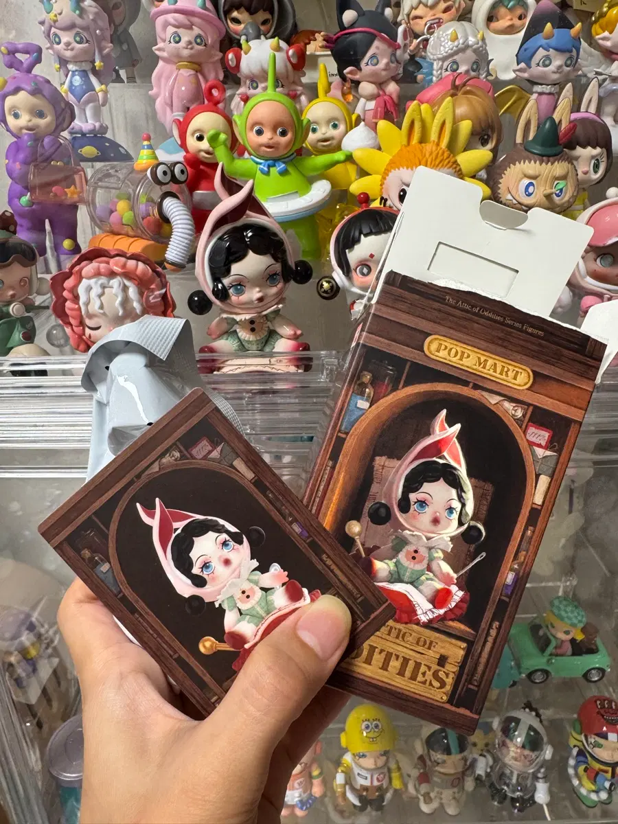 (교환 가능) 팝마트 기묘한 다락방 시리즈 스컬판다