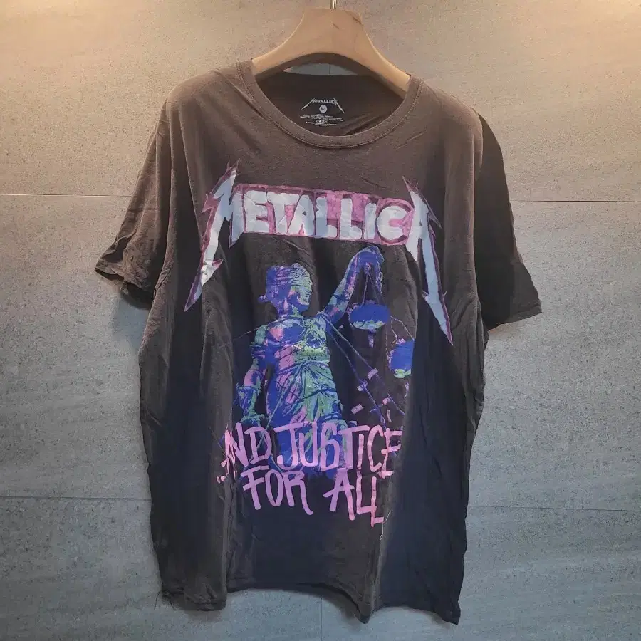 METALLICA 정품. 반팔티. 미착.