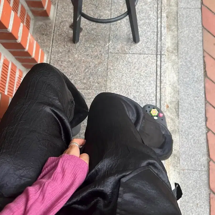더무이 새틴팬츠