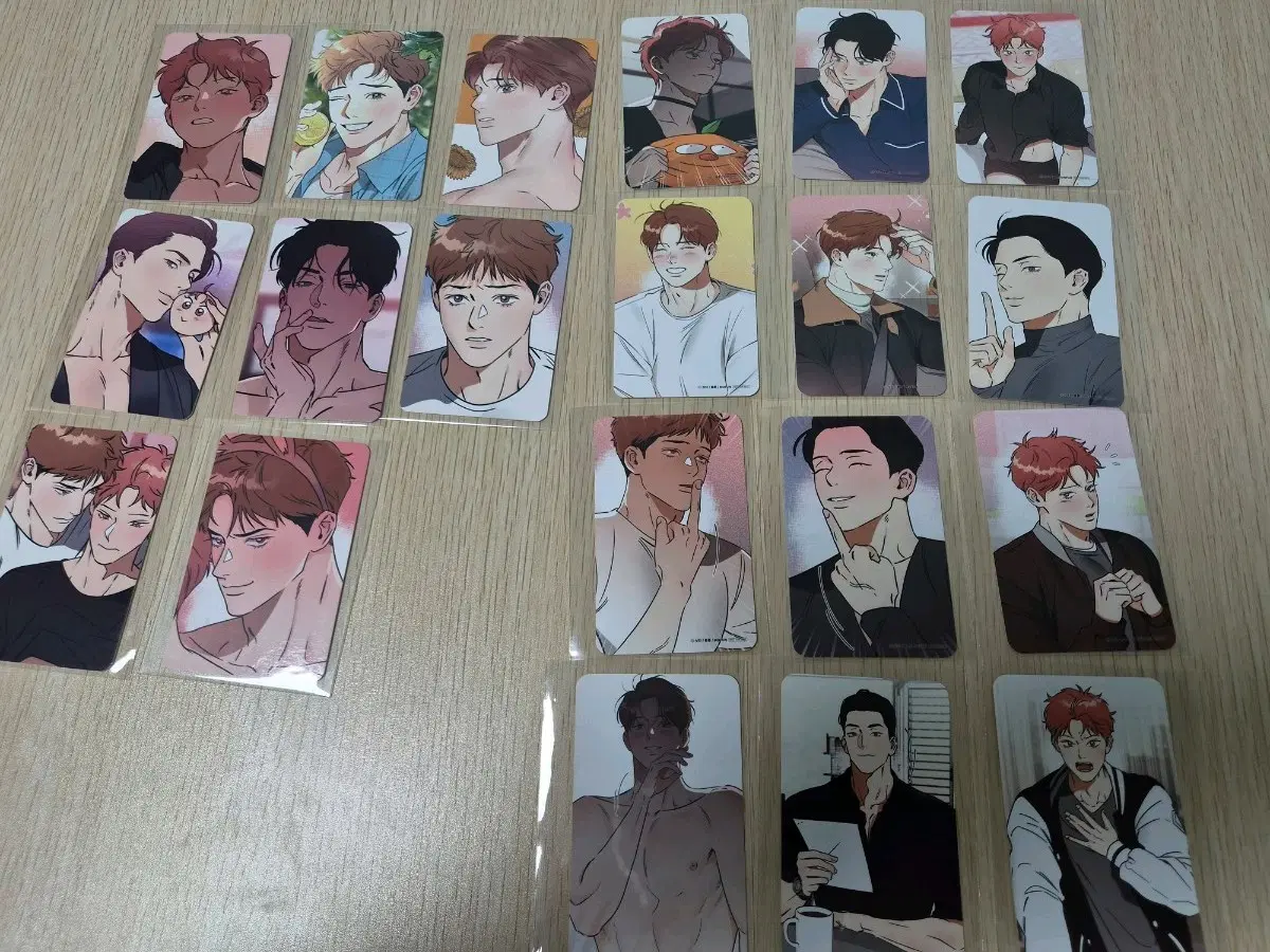 명태새끼 말려버려 모펀 콜카 방포 컬렉션 포토카드 일괄