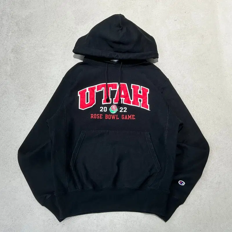 챔피온 utar로고 리버스위브 후드티 s12726