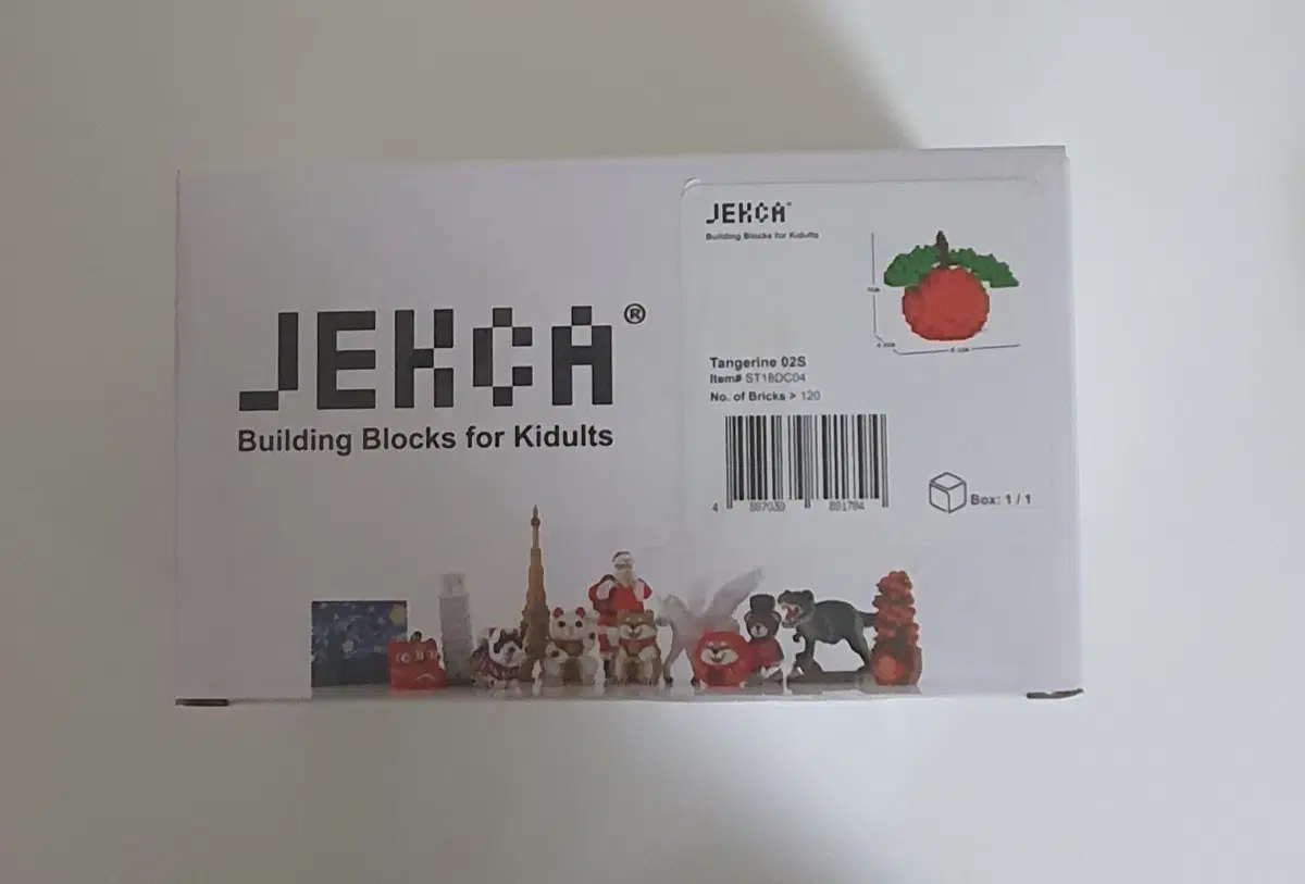 [미개봉] JEKCA 제카 나노블록 귤/한라봉