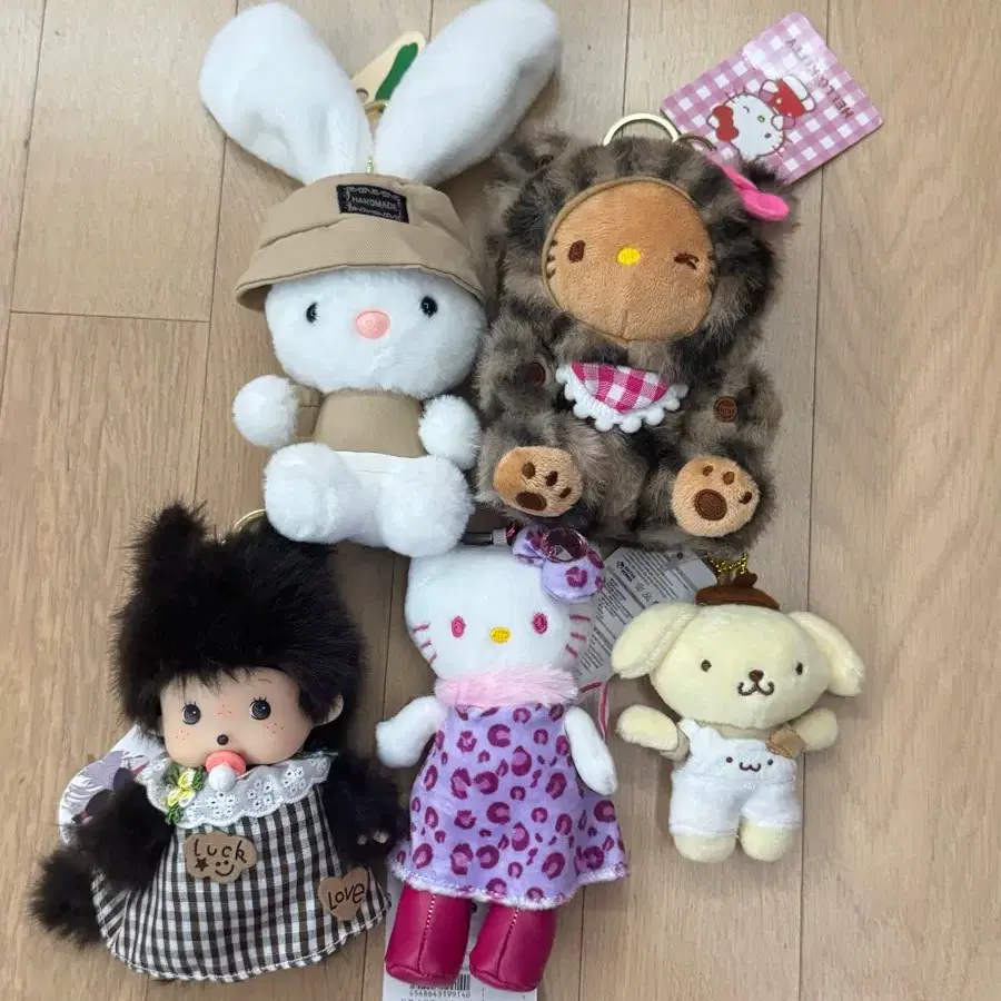 인형 키링 일괄