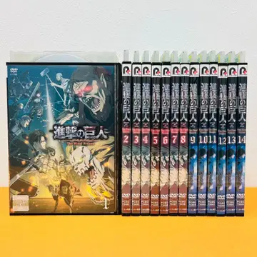 [ 진격의 거인 파이널 시즌 ] 14권 세트 렌탈 기사용 DVD