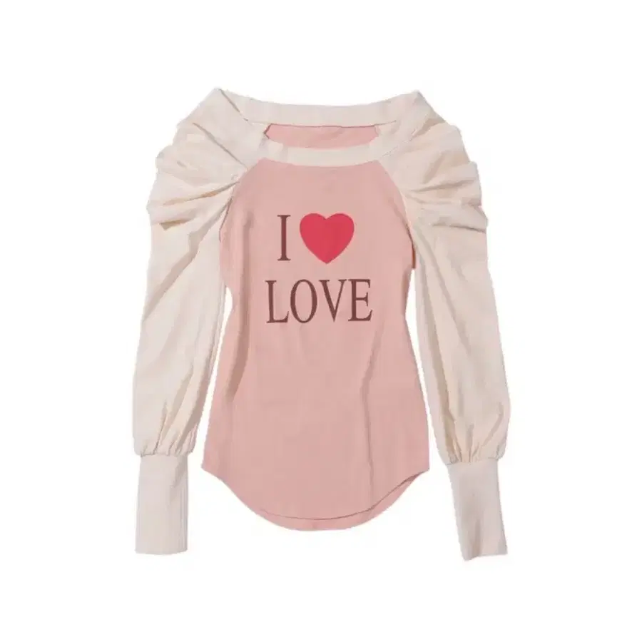 구함)스컬프터 love off shoulder peach 러브 오프숄더