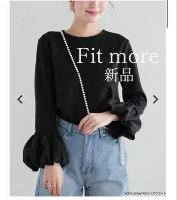 새상품 Fitmore 벌룬 슬리브 티셔츠