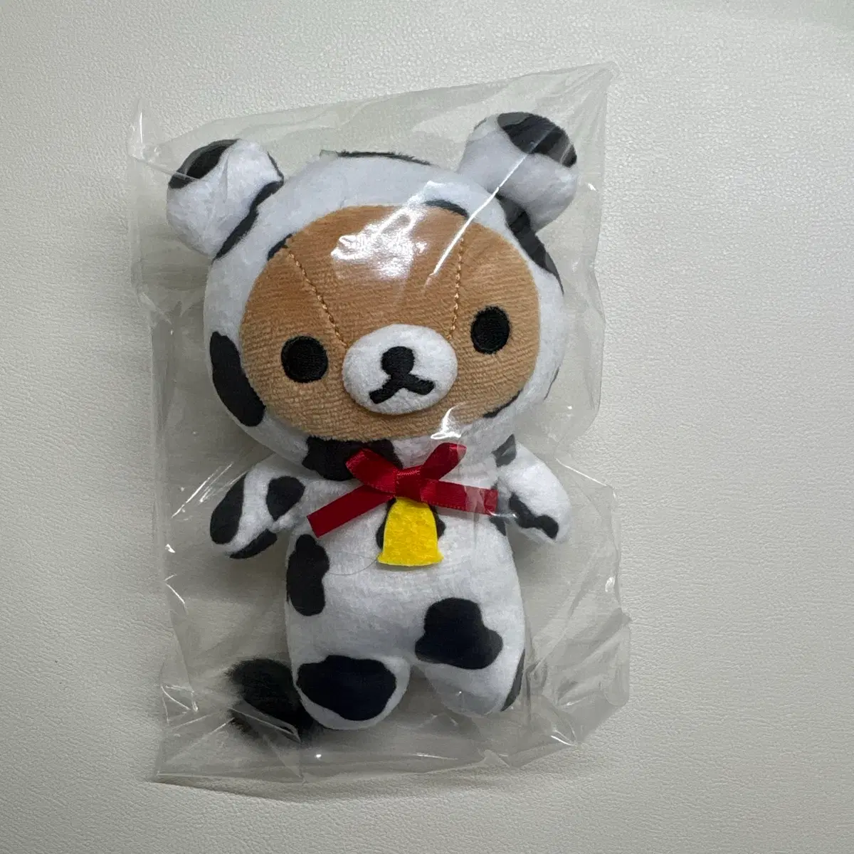 그때그시절 리락쿠마 젖소 키링