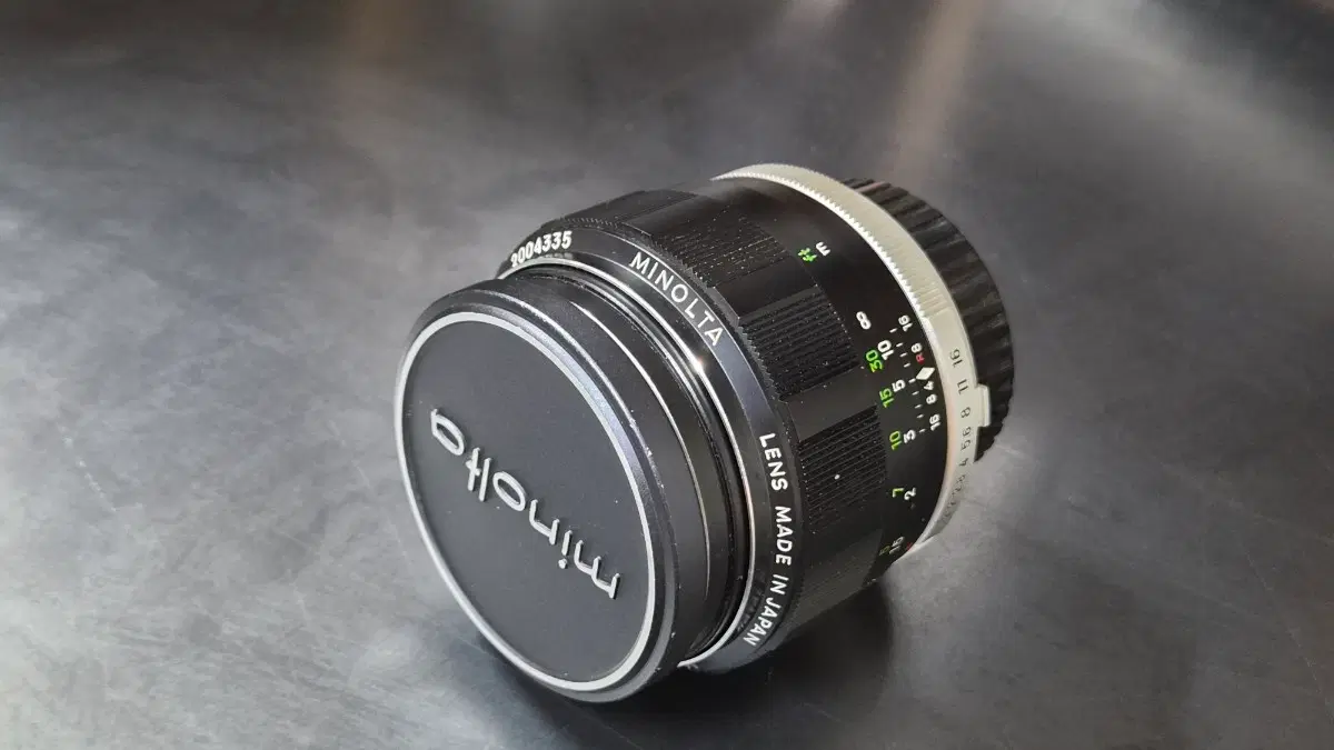미놀타 MC ROKKOR - PG 58mm F1.2 렌즈