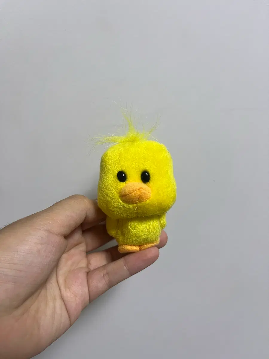 일본 고전 병아리 키링 인형 쪼마니