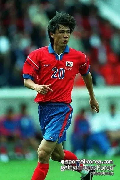 (정품) 1998 월드컵 한국 국대 유니폼 - 홍명보