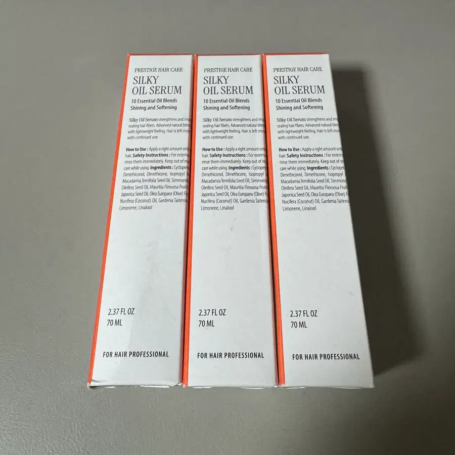 [새상품] 커리쉴 실키 오일 세럼 70ml (3개)