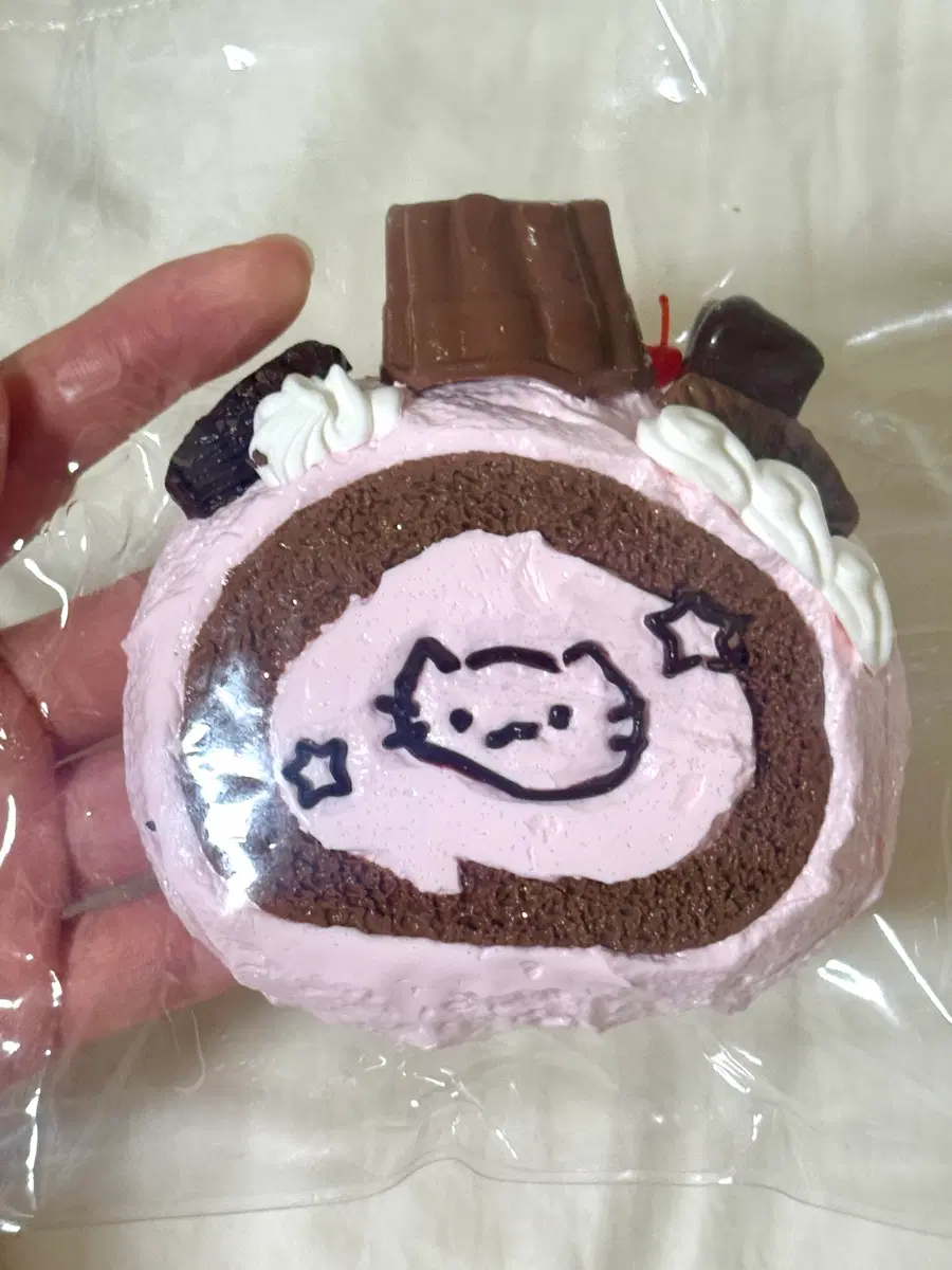 디저터 고양이 롤케익 말랑이
