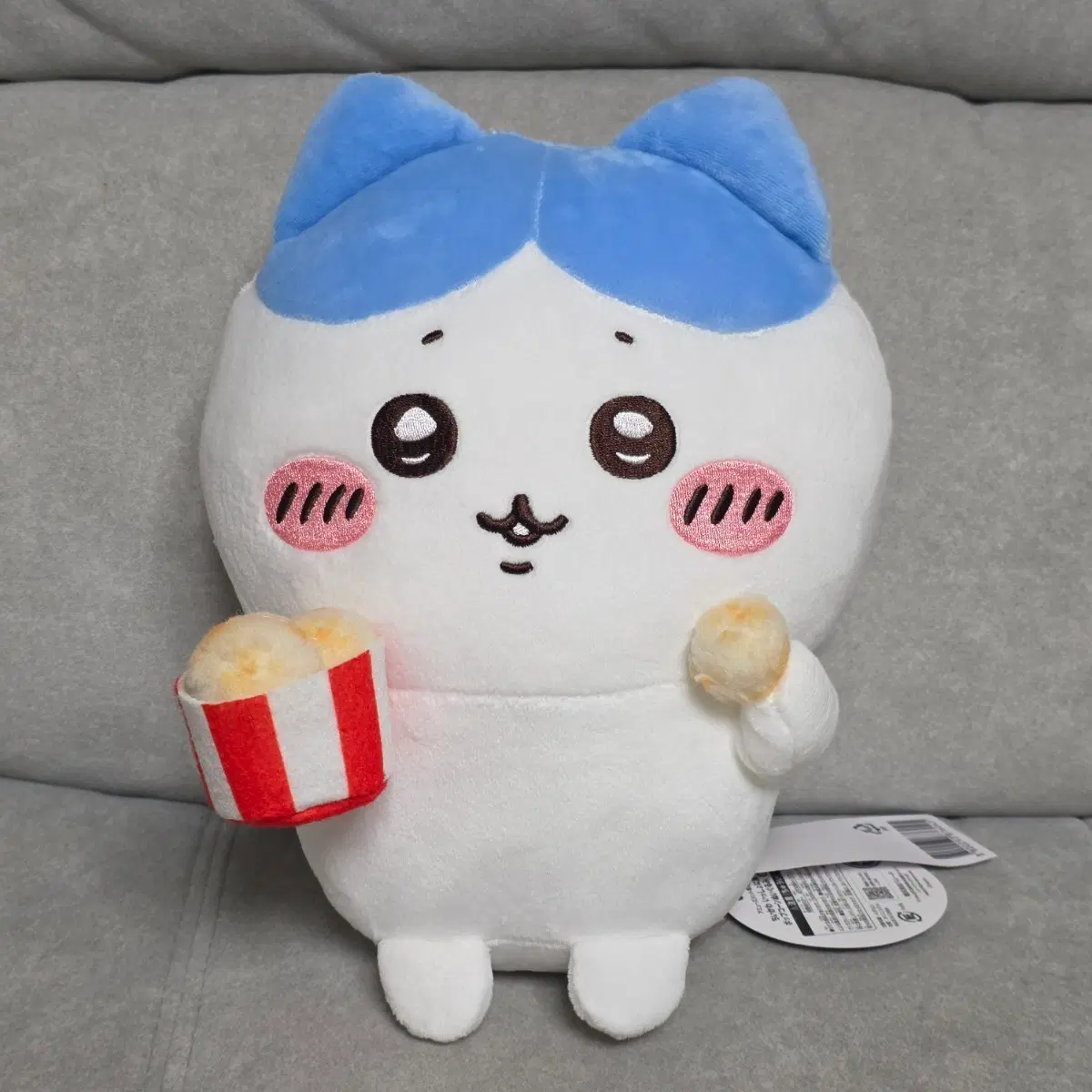 먼작귀 치이카와 하치와레 가르마 팝콘 인형 20cm