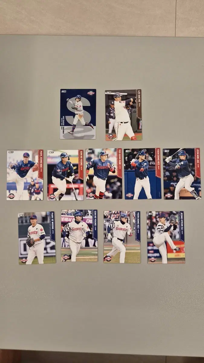 롯데 자이언츠 kbo 카드 일괄 시즌1