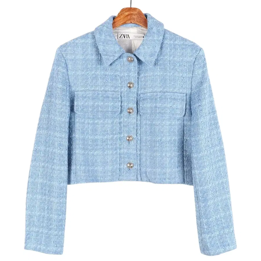 자라 ZARA 크롭 트위드 자켓 우먼스S / k6974