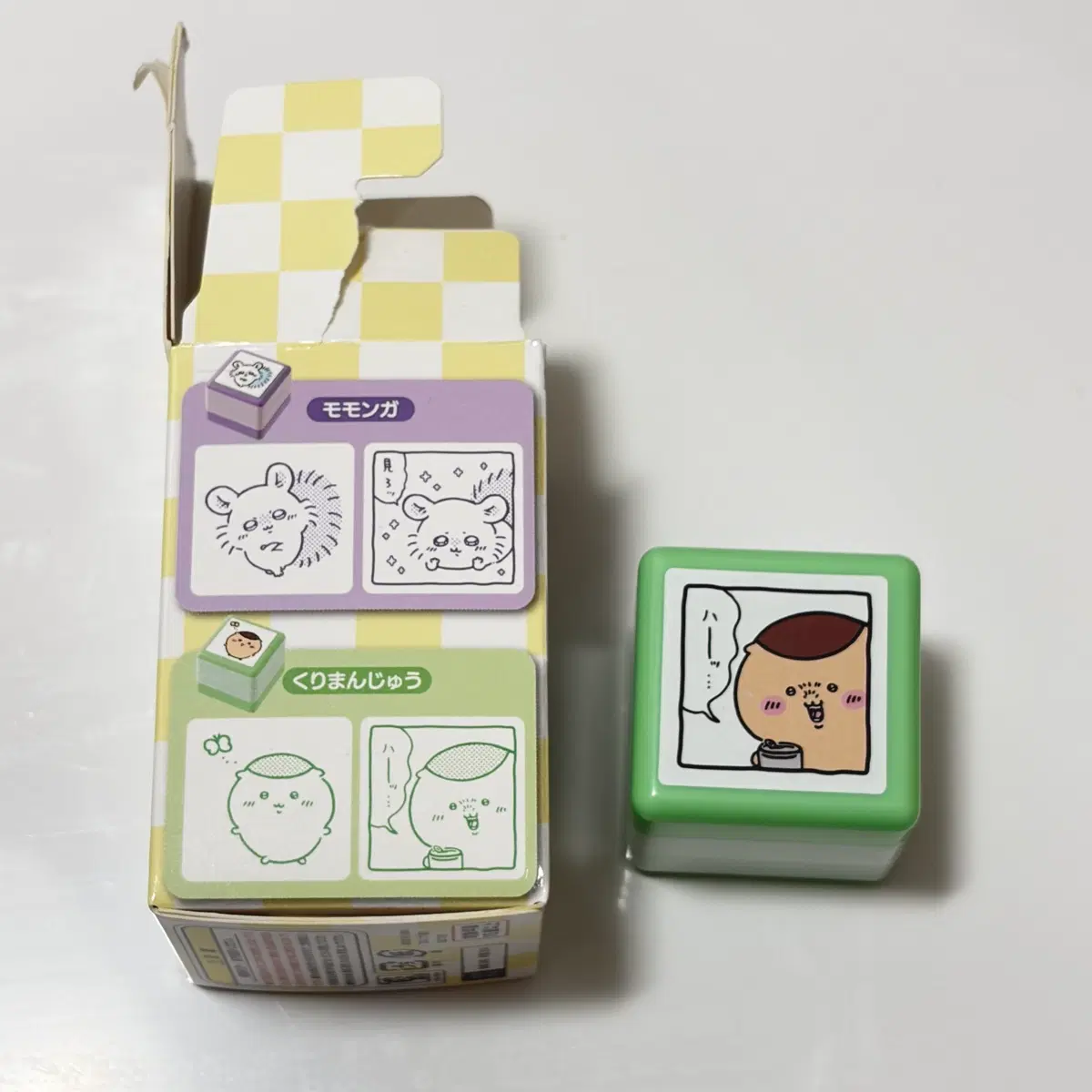 먼작귀 치이카와 쿠리만쥬 더블 스탬프 도잔