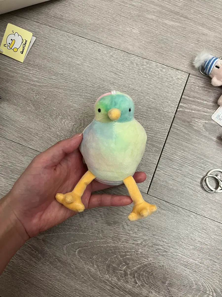 키위새 인형 키링