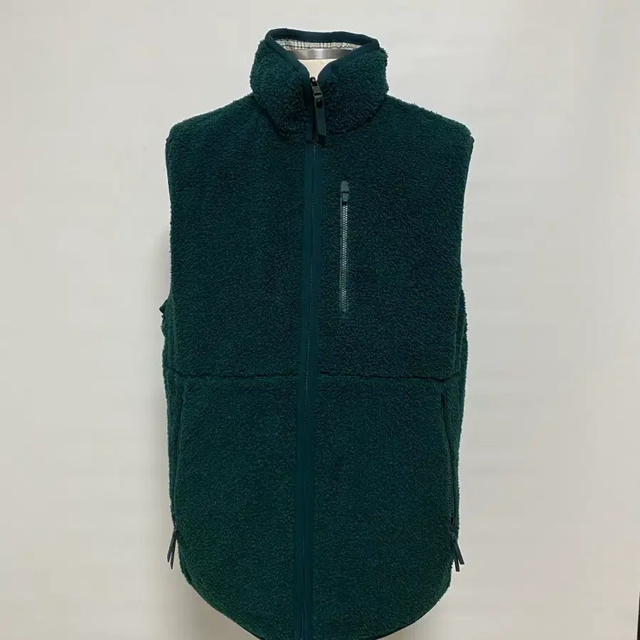 Beanpole 양면 체크 퀼팅 조끼 100