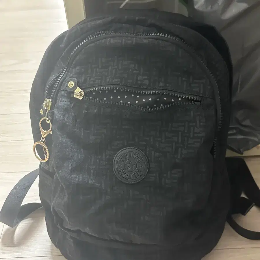 키플링 백팩 블랙
