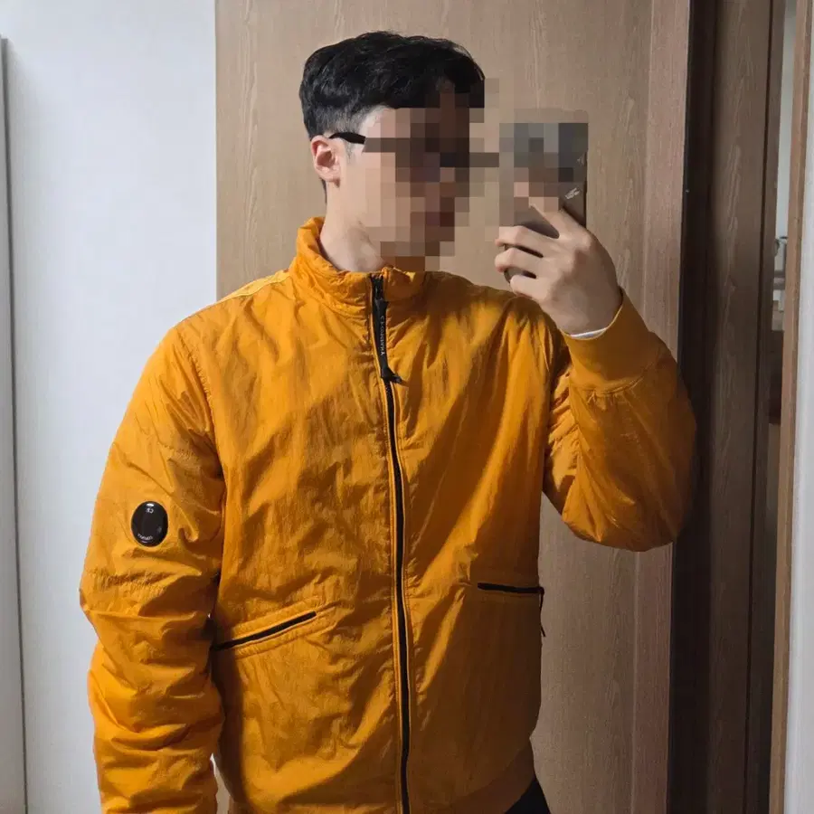 CP 컴퍼니 Chrome-R Padded Jacket 오렌지