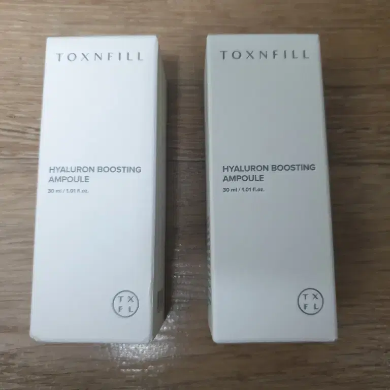 톡스앤필 히알루론 부스팅 앰플 30ml 2개 미개봉새제품 고농축 수분앰플