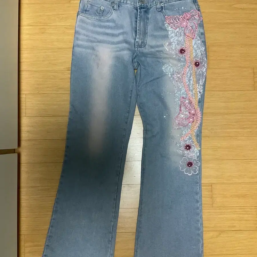 레이어룸 대장 디테일 빈티지 팬츠