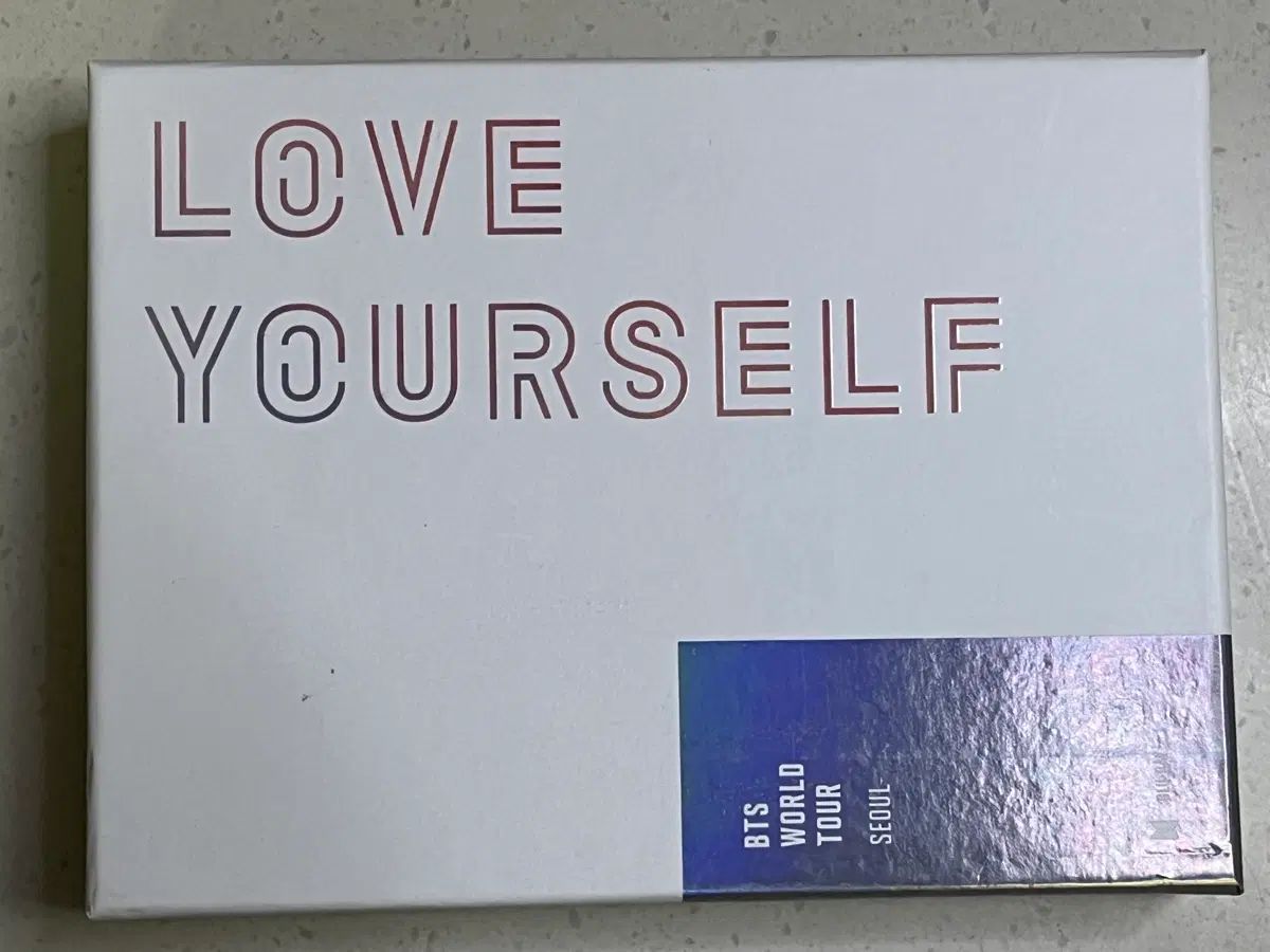 BTS Love yourself 럽셀콘 서울 블루레이