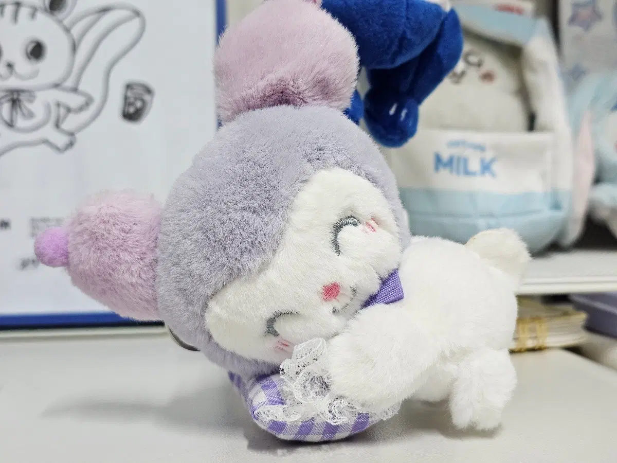 산리오 베개 쿠로미 키링