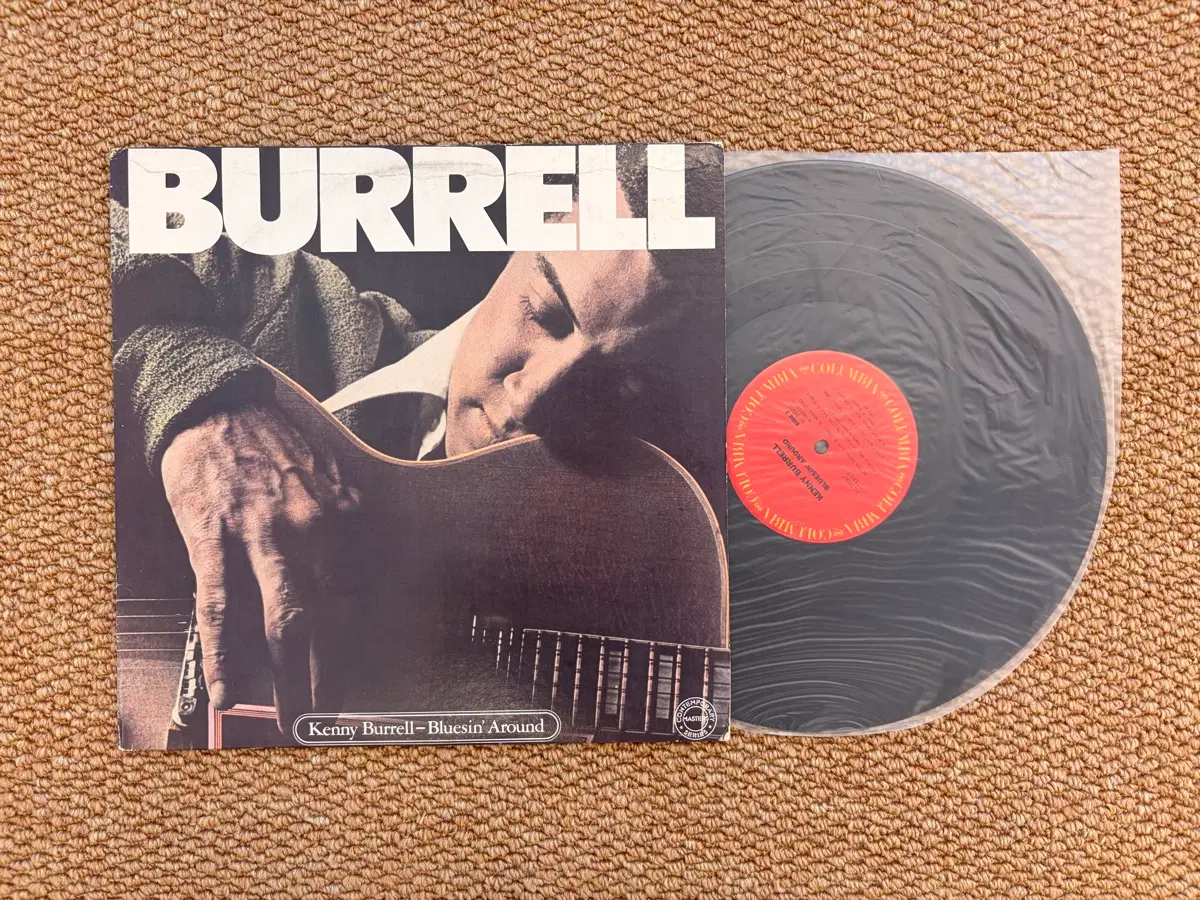 케니 버렐 LP 재즈 레코드 Kenny Burrell Bluesin' Around