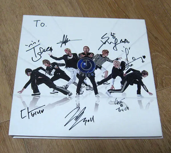 터치 TOUCH 친필싸인 CD - 난
