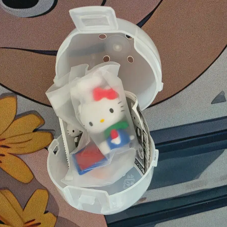 (정품)나는 헬로키티 피규어 가챠 애플파이