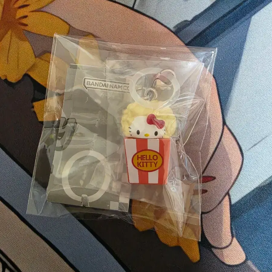 (정품)헬로키티 아메리칸 스타일 메지루시 가챠 팝콘