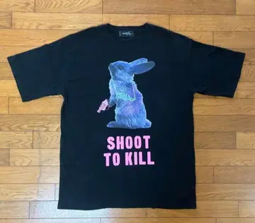 MILKBOY SHOOT TO KILL 토끼 T셔츠 블랙