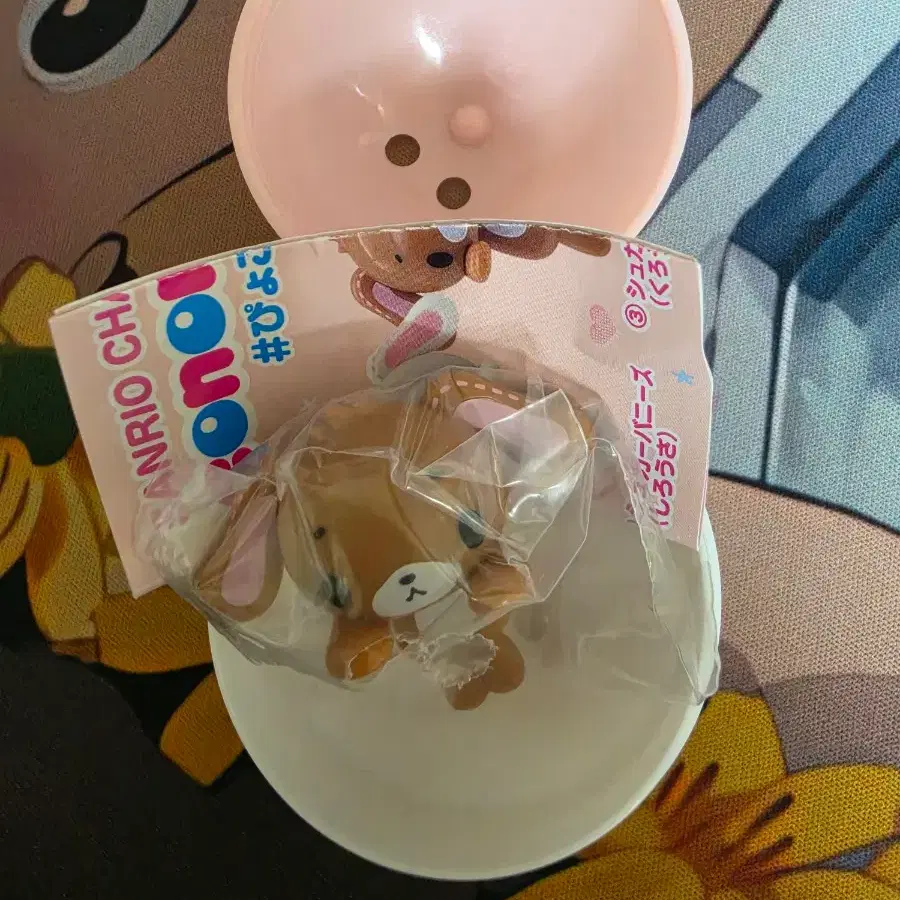 (정품)산리오 표코노루 가챠 쿠로우사 히퍼