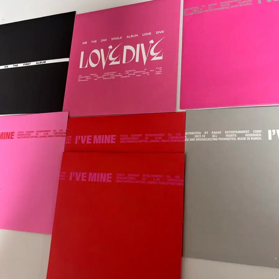 아이브 CD 일괄
